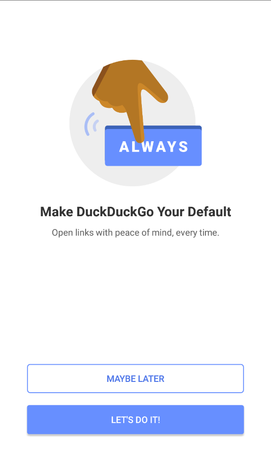 個人情報を収集しない Duckduckgo ブラウザ Gao S Blog